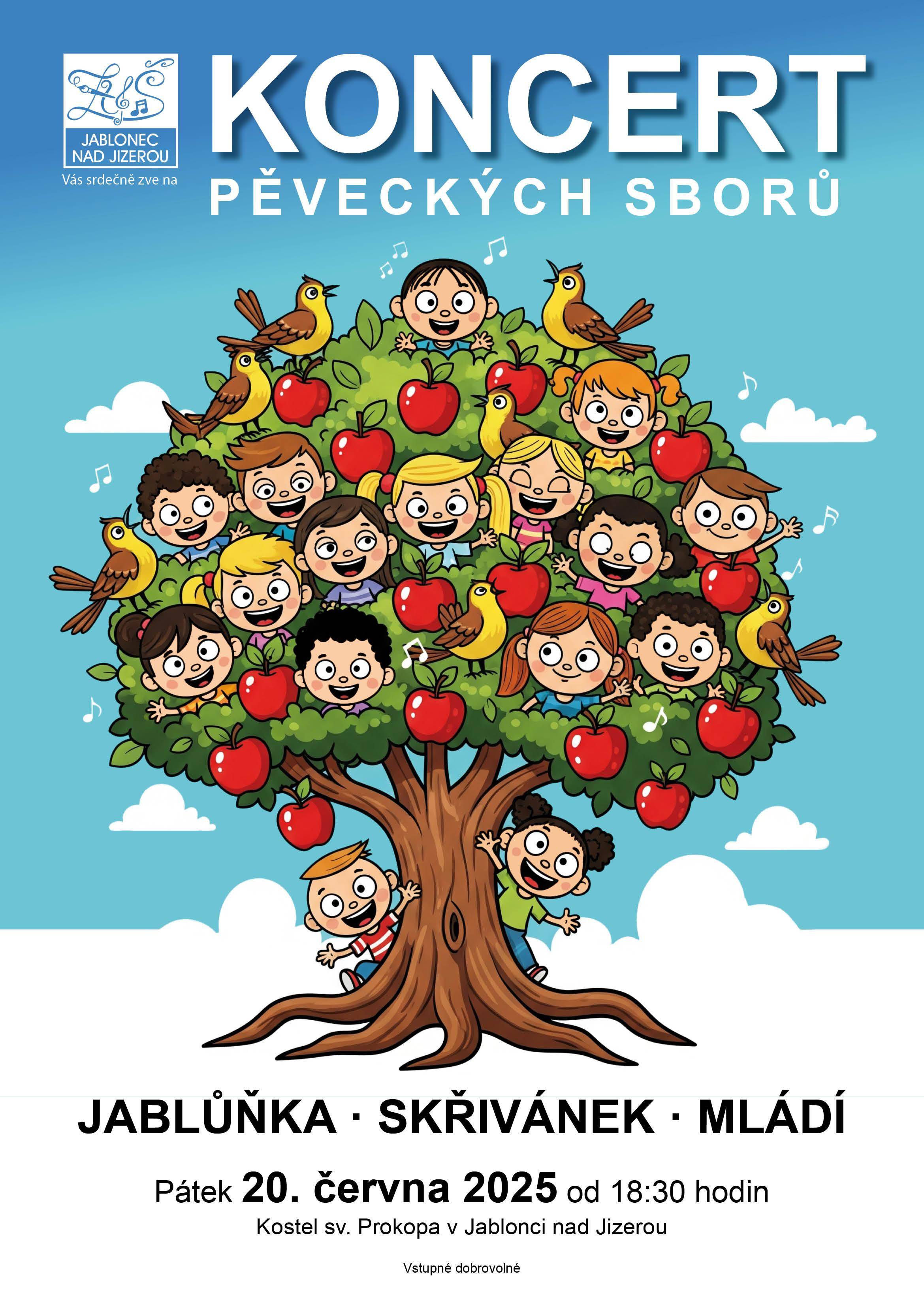 koncert peveckych sboru 2025