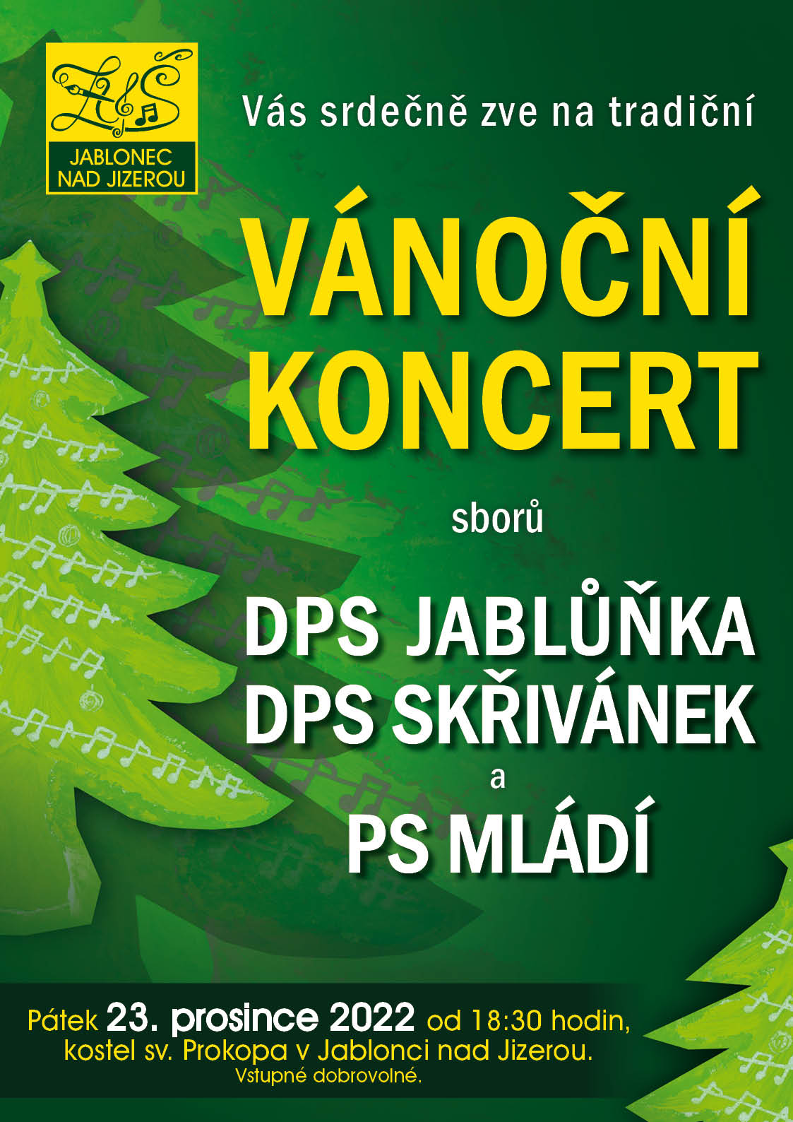 Vanocni koncert skrivanek a mladi