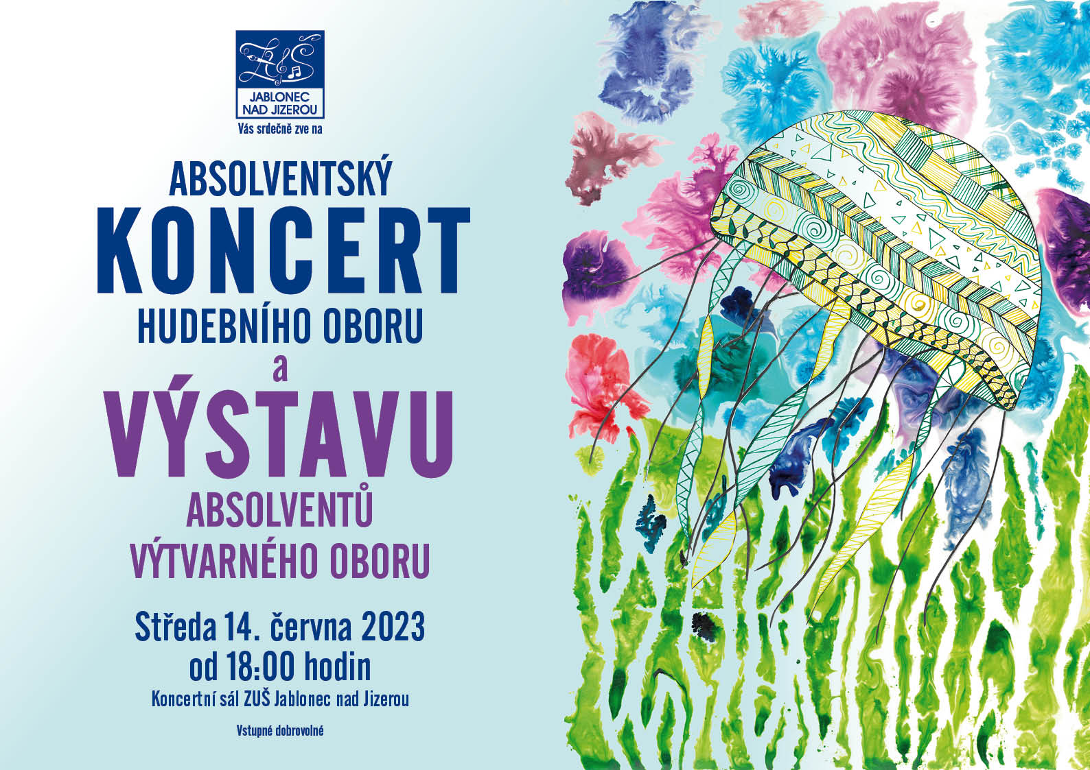 14.6. Absolventsky koncert HO a vystava VO