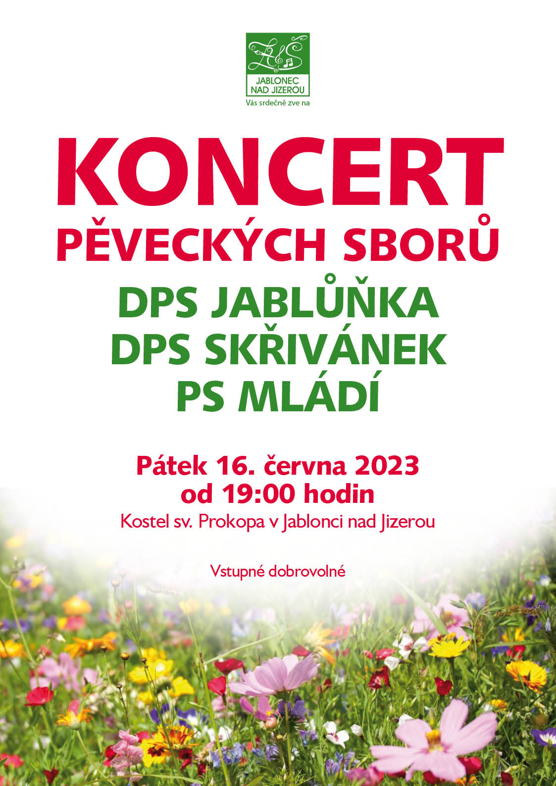 15.6. Koncert peveckych sboru