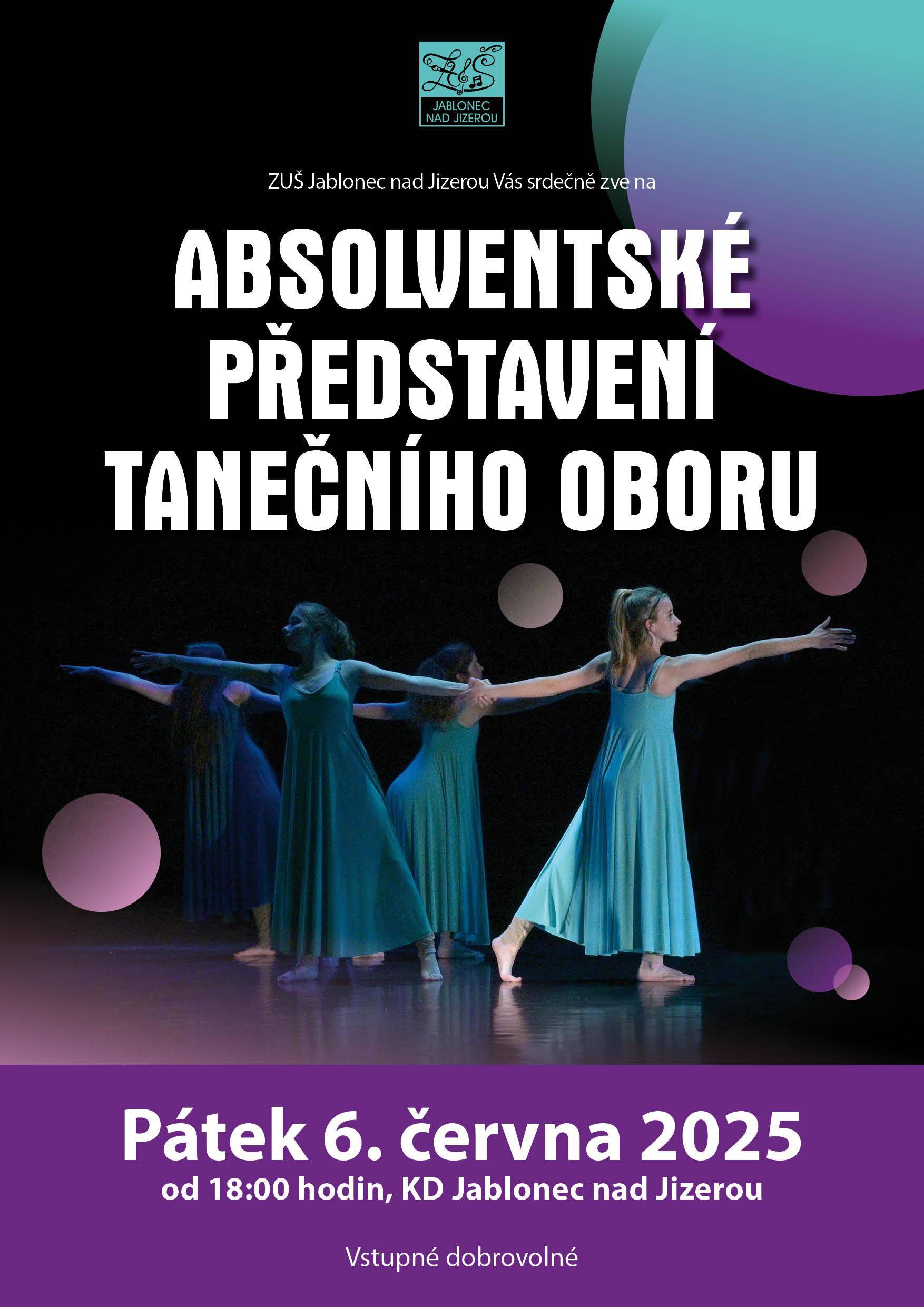 absolventske predstaveni tanecniho oboru 2025