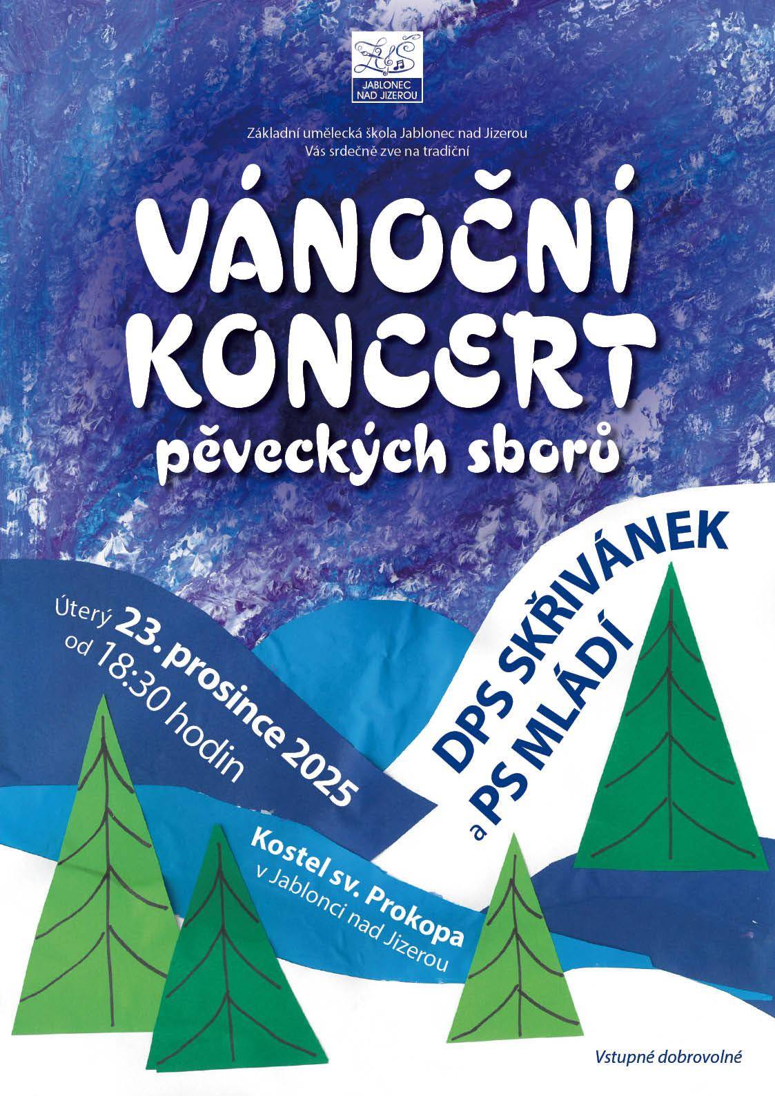 vanocni koncert sboru 2025